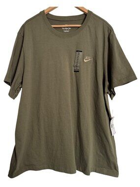 Nike Men’s Logo Short Sleeve Tee Size 3XL Green NWT $30